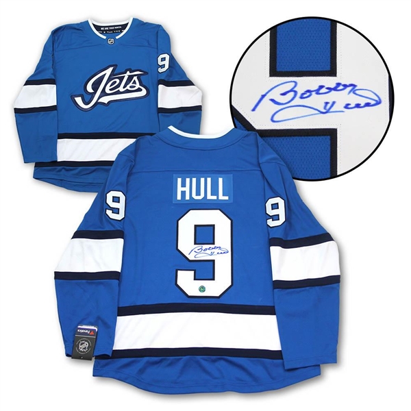 Bobby Hull Winnipeg Jets Autographed Heritage Fanatics Jersey