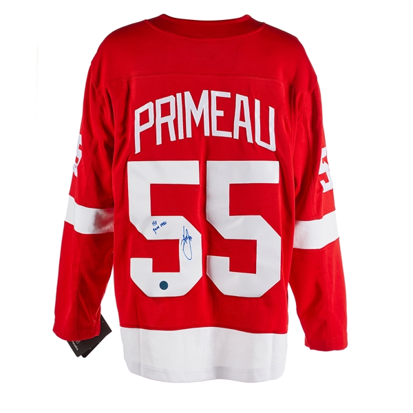 Keith Primeau Detroit Red Wings Signed Vintage Fanatics Jersey