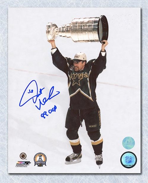 Pat Verbeek Dallas Stars Autographed 1999 Stanley Cup 8x10 Photo