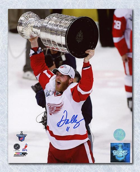 Daniel Cleary Detroit Red Wings Autographed Stanley Cup 8x10 Photo
