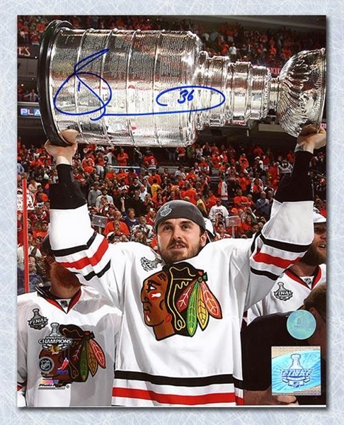Dave Bolland Chicago Blackhawks Autographed 2010 Stanley Cup 8x10 Photo