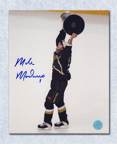 Mike Modano Dallas Stars Autographed 1999 Stanley Cup 8x10 Photo