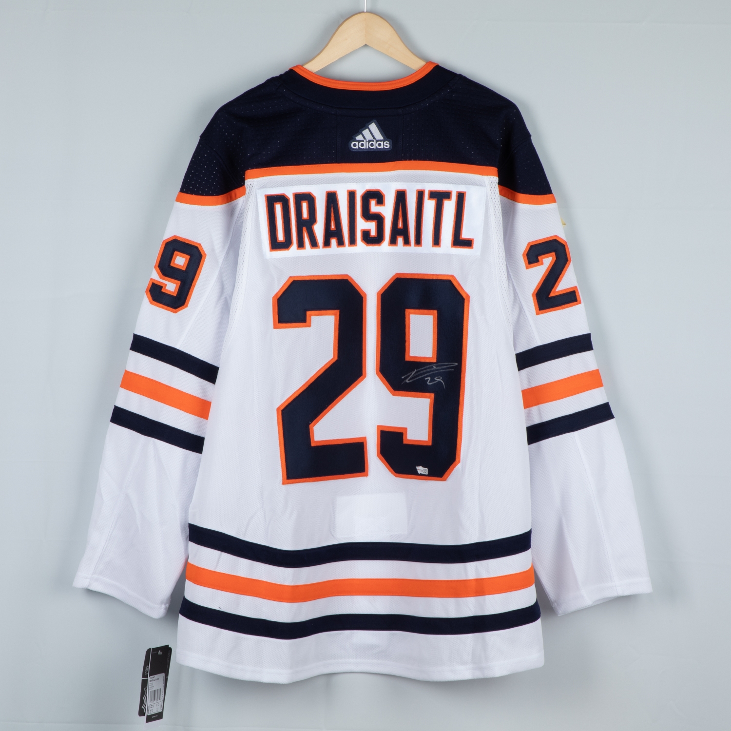 Leon Draisaitl Autographed Edmonton Oilers Adidas Jersey