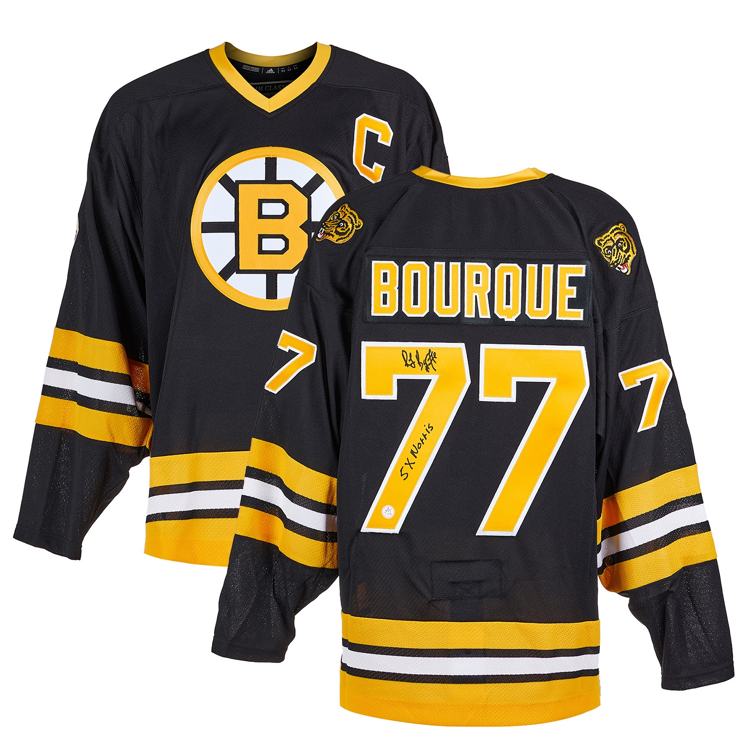 Ray Bourque Signed Boston Bruins Classic adidas Jersey with Norris Note