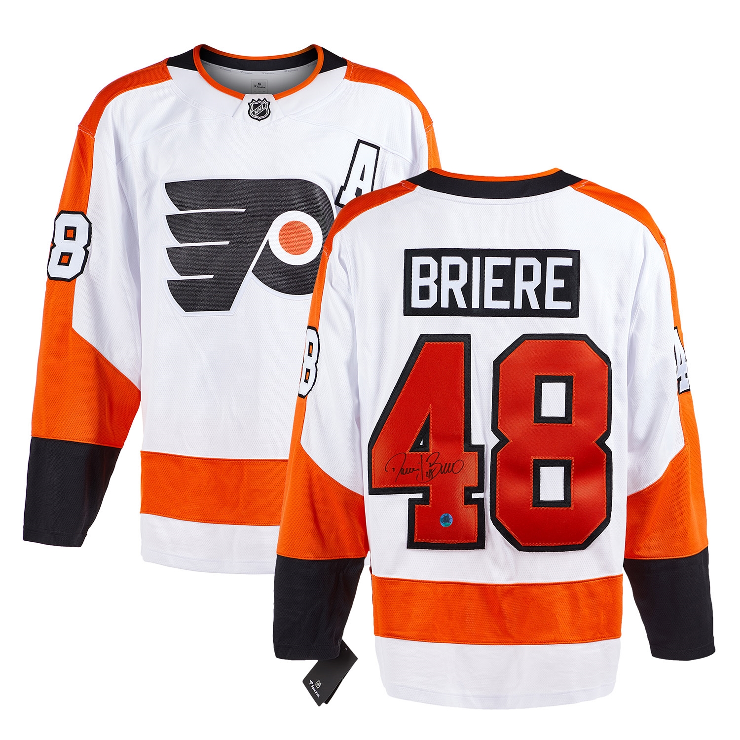 Daniel Briere Philadelphia Flyers Signed White Fanatics Jersey