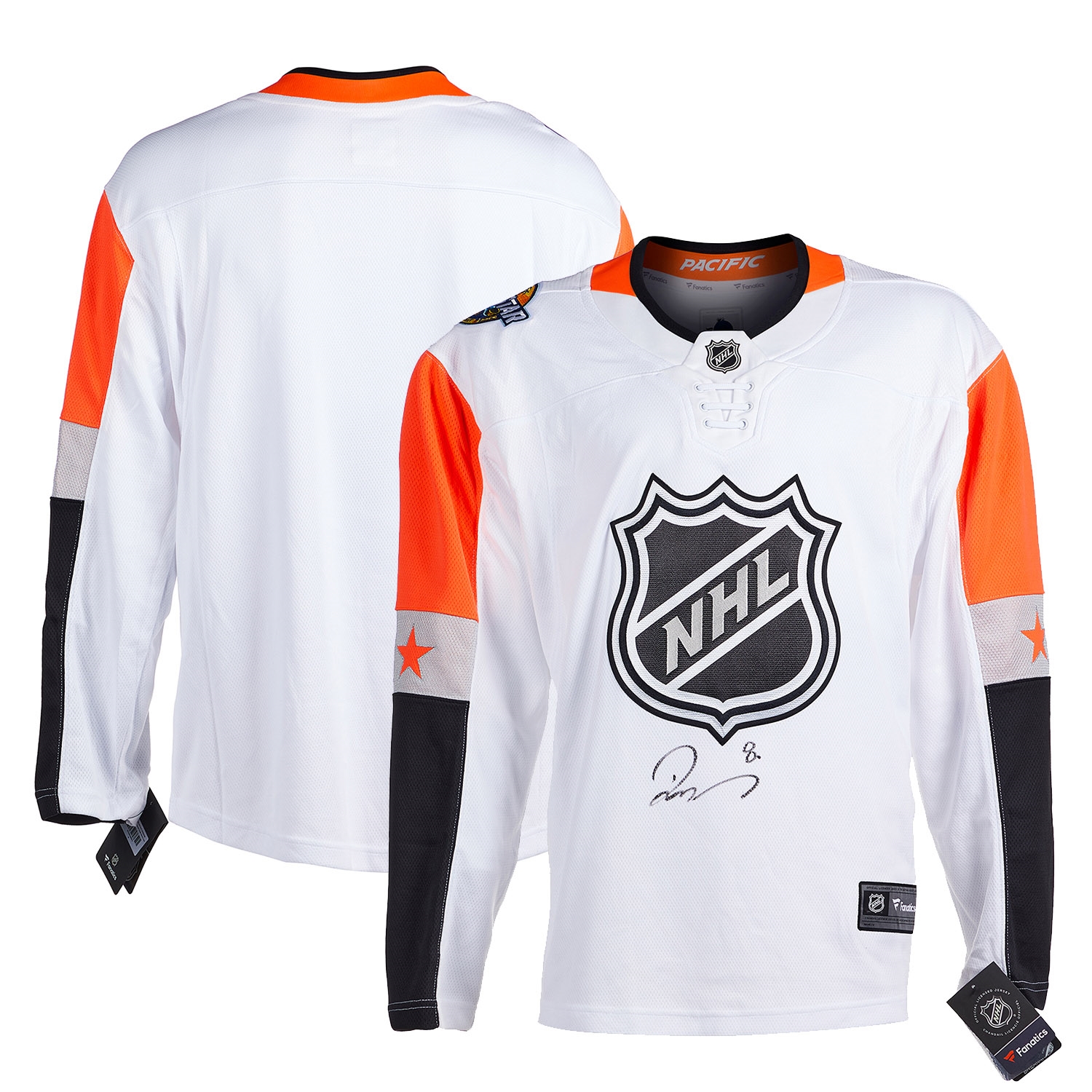 Drew Doughty 2018 NHL All-Star Game Signed on Front Fanatics Jersey