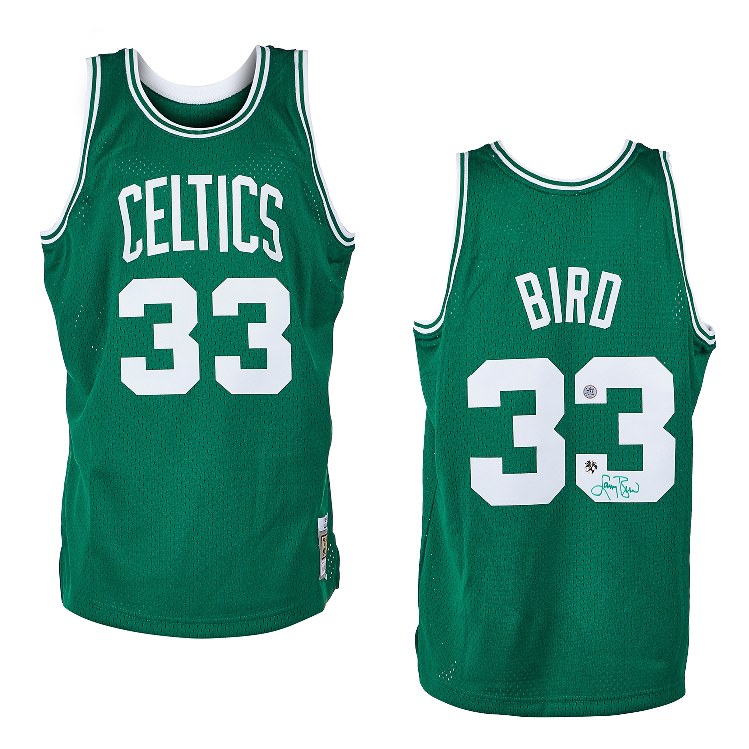 Larry Bird Boston Celtics Autographed Mitchell & Ness Vintage Jersey